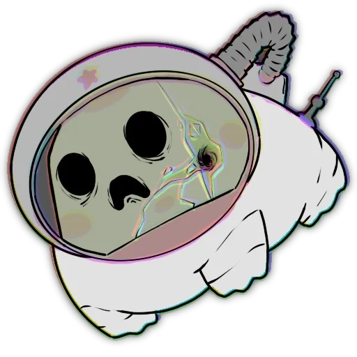 аниме, череп наклейка, логотип мопс puglie, страшное лицо epica андертейл