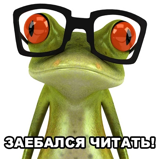 grenouille avec des lunettes, grenouille avec des lunettes de la tête