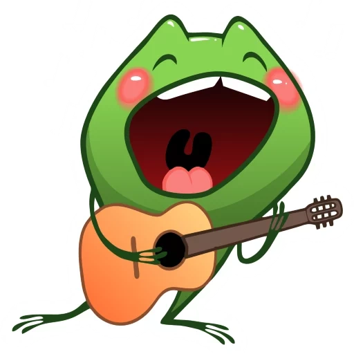 hopper, avocadics, singing frog
