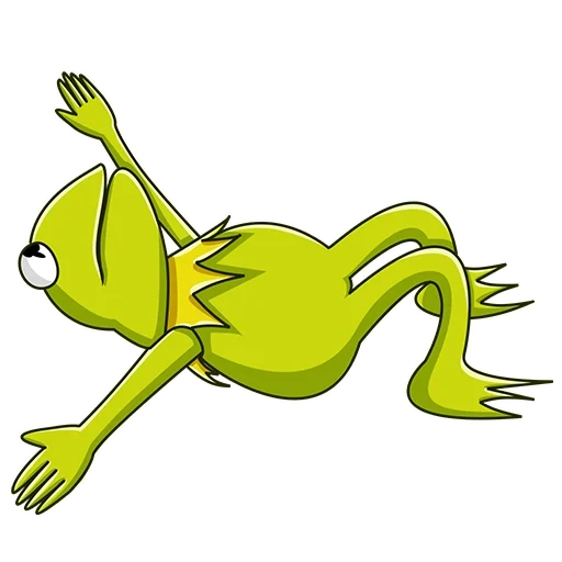 kermit si katak, kermit si katak, katak kartun