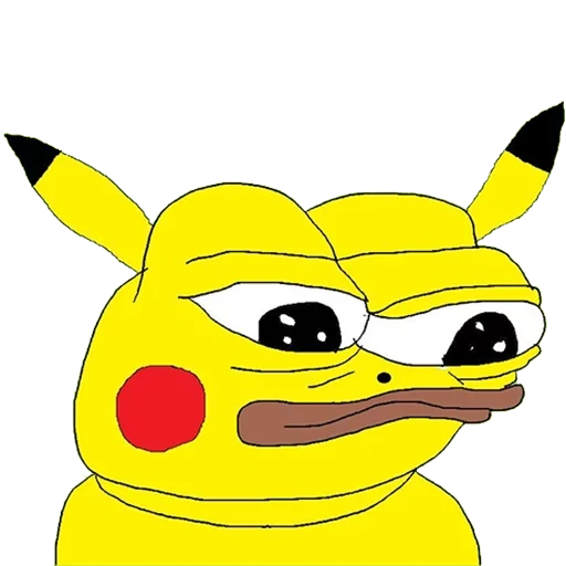 un meme, pikachu, meme pokemon, pepe pikachu, homer pikachu