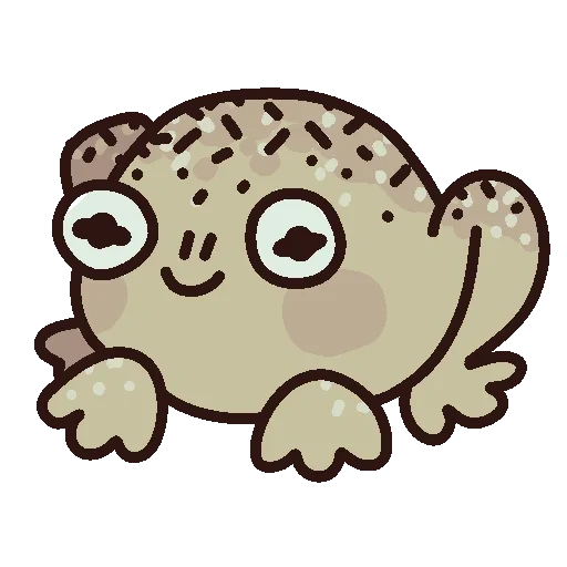 hedgehog, pushen, lovely, cute little animal pattern, goblincore aesthetic frog