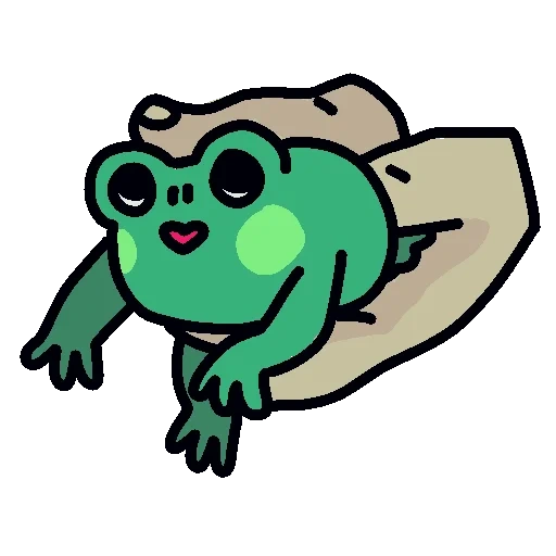 frosch, liebe sind süß