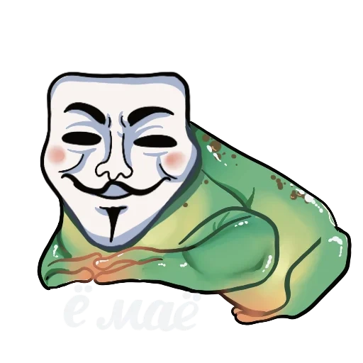 guy's mask, anonymous mask, guy fawkes mask, 180p anonymous mask, anonymous mask