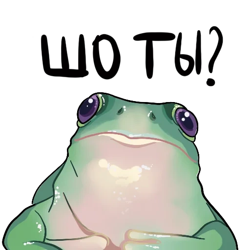 un meme, divertente, la rana, clip frog, cartolina frog