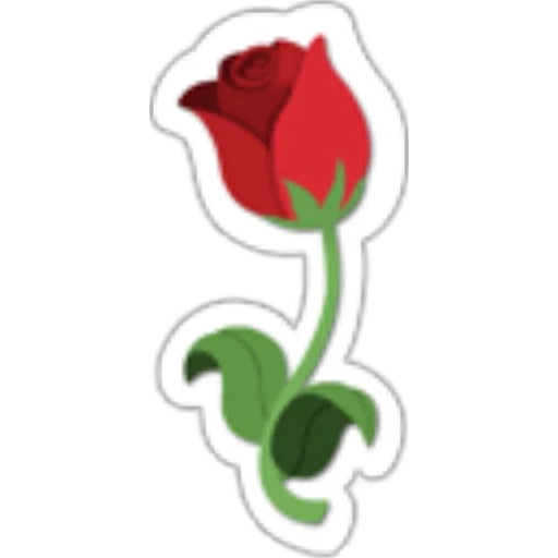 роза цветок, красная роза, роза рисунок, розы срисовки, розочка мультяшная