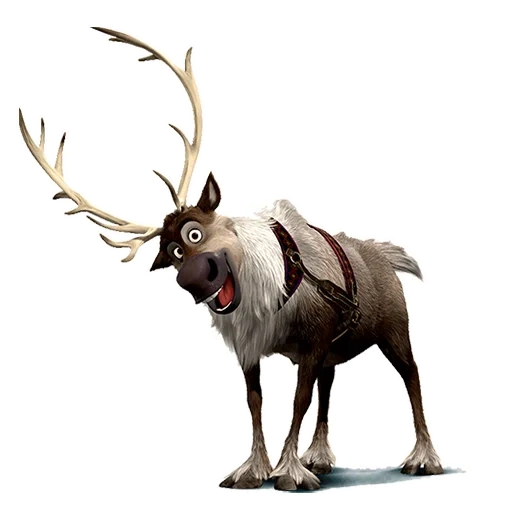 cerf, deersven, coeurs froids, elan à cœur froid, sven le cœur froid