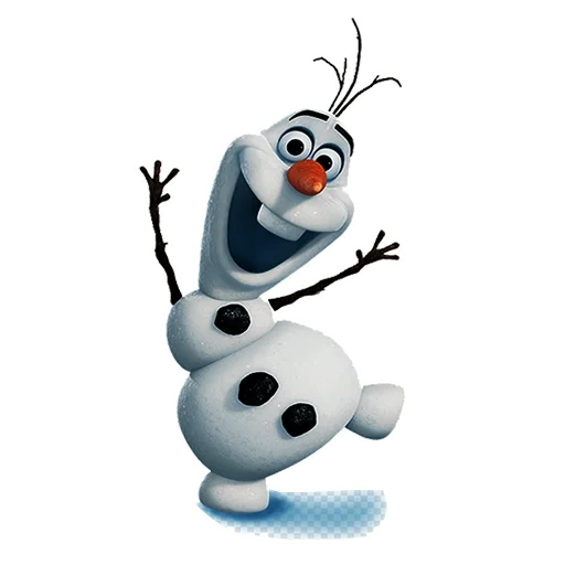 olaf, olaf snowman, berhati dingin, hati yang dingin adalah olaf