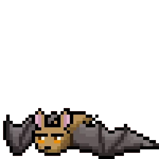 pixel bats, pixel art, pixel art, monster pixel art, pixel honter pokemon