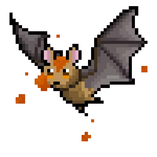 pixel bats, pixel drawings, pixel art pokemon, pixel art, pokemon on cells