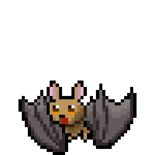 pokémon, pixel bats, pixel art, 057 pokémon, pokemon pixel art