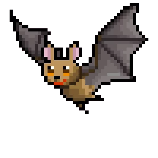 pixel fledermäuse, bischofanimation, fal illustration, süße fledermaus maus, blyutury von anzeige