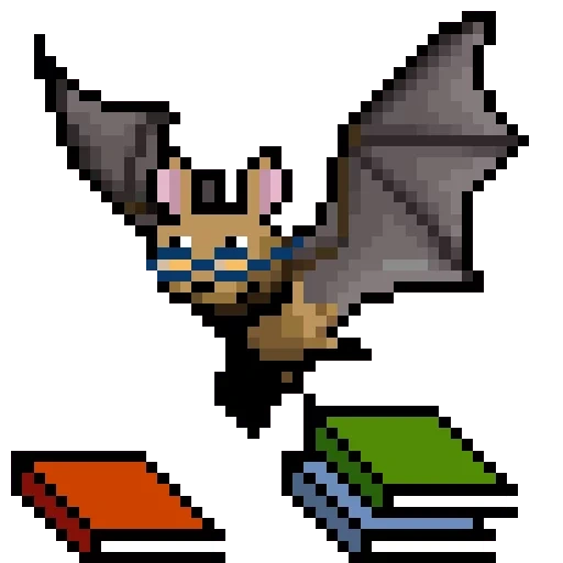 pixel bats, mouse pixel art, kelelawar animasi, pixel wolf, pixel artis