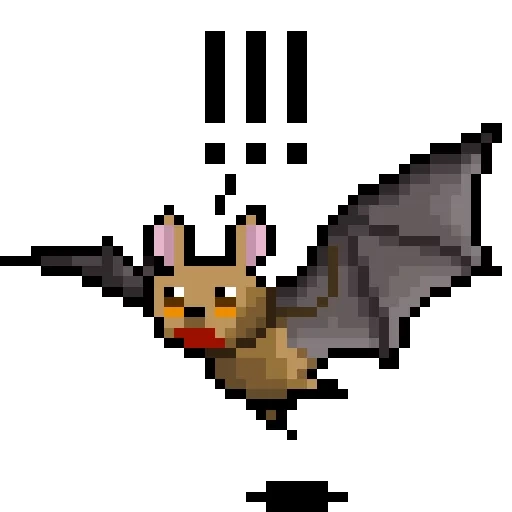 pixel bats, pixel art, bat in minecraft, bat pixel art, pokemon pixel art