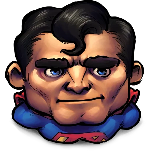 joe pesha, superuomo, twitch.tv, superman face, immagine 512x512