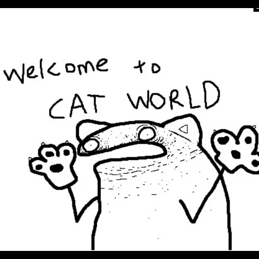 gato, piada, quaisquer desenhos com um lápis de monstros, cato cato, piadas