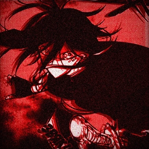 anime alucard, anime hellsing, personnages d'anime, alucard hellsing, helsing anime alucard