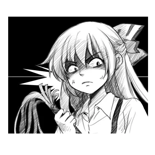 animation, cartoon anger, anime picture, touhou project, cartoon character