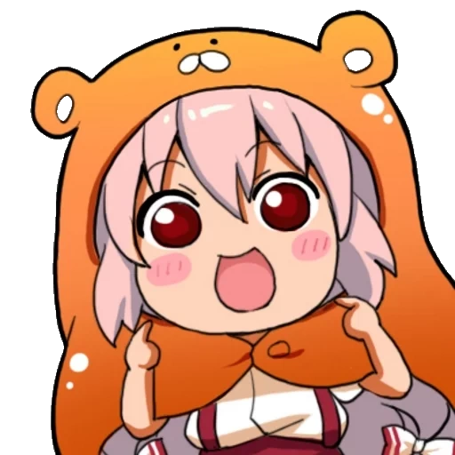 umaru chan, umaro tian, umaru chan chibi, umaru anime chibi, irmã de duas falhas de anime