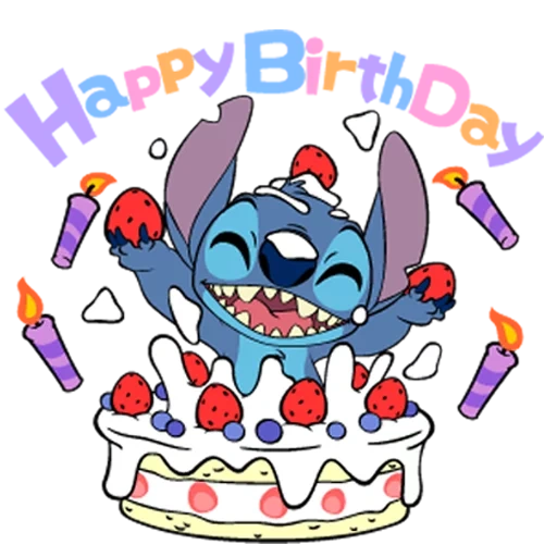 esticlo, estilo stech, dibujos de stych, cumpleaños de stych, el cumpleaños de stich