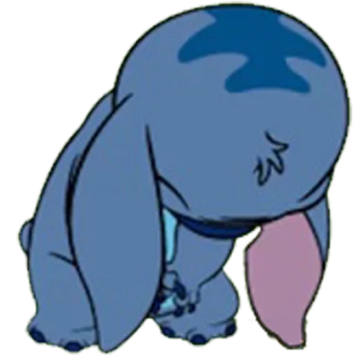 stych, lilo stich, stech style, styich disney, eeyore s tail