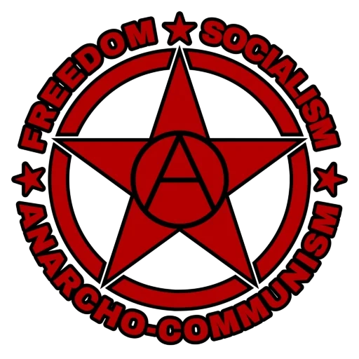 пентаграмма, звезда символ, анархо коммунизм, пентаграмма сатаны, анархо-синдикализм символика