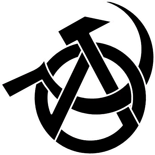 серп молот, татуировка серп молот, знак анархо коммунизма, анархо-коммунизм символика, анархо-коммунизм флаг символика