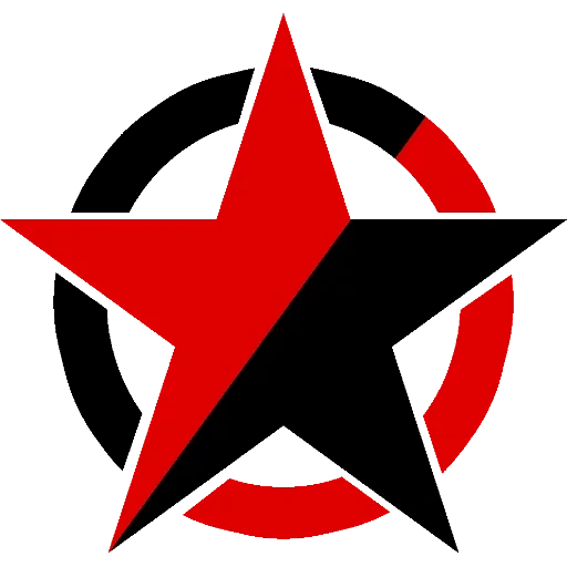 символ звезды, красная звезда, звезда логотип, анархо коммунизм эмблема, анархо-синдикализм символика