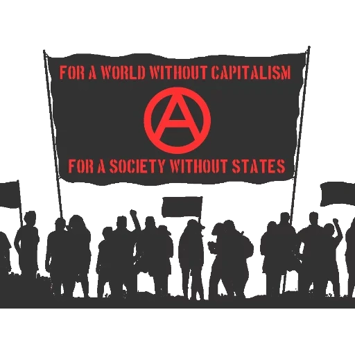 анархист, анархизм, анархо коммунизм, анархо-коммунизм флаг, знак анархо капитализма