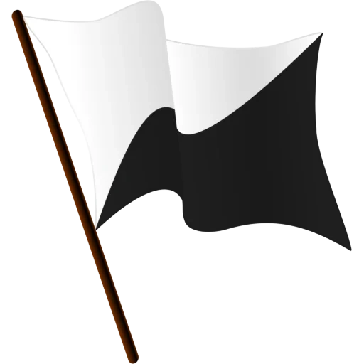 флаг клипарт, значок флажок, флажок клипарт, флаг белом фоне, бело коричневый флаг