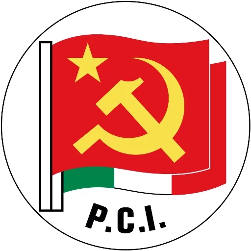 коммунистическая партия италии, коммунистическая партия италии 1921, итальянская коммунистическая партия, значок коммунистической партии испании, логотип коммунистической партии италии