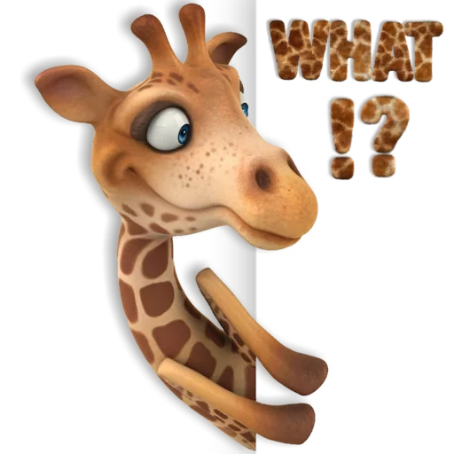 giraffe, giraffe 3d, fan giraffe, giraffe spaß, frohe giraffe