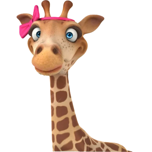жираф, жираф потехи, жираф детский, веселый жираф, маленький жираф