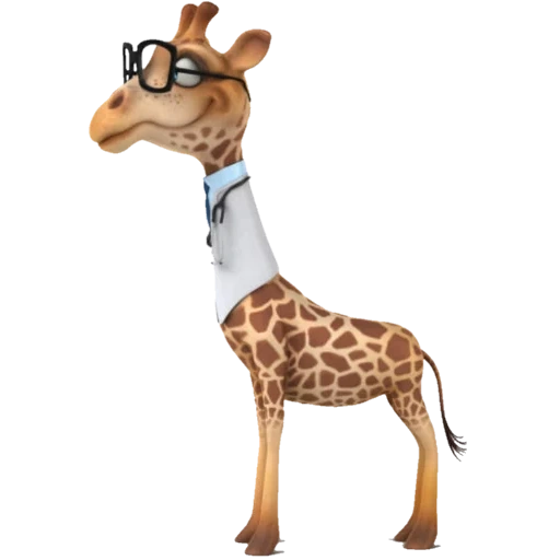 жираф, жираф доктор, жираф роликах, веселый жираф, веселый жираф доктор