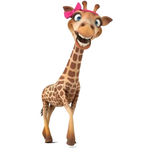 giraffe, entretenimiento jirafa, jirafa divertida, jirafa blanca, jirafa 120x903 solo instalado