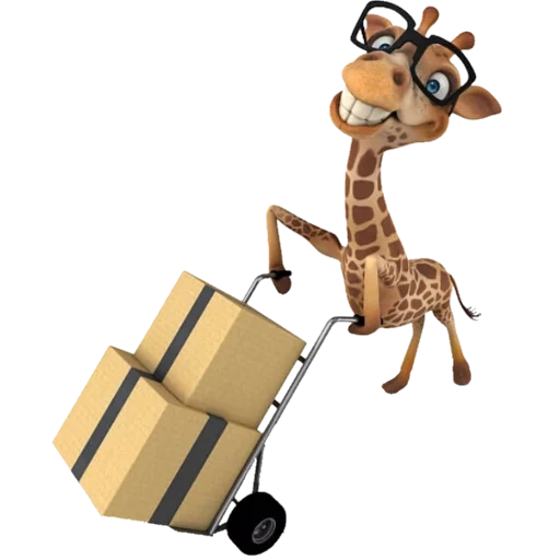 girafe skateboard, la girafe lit, fun girafe, cartoon de girafe drôle, cartoon girafe shopping