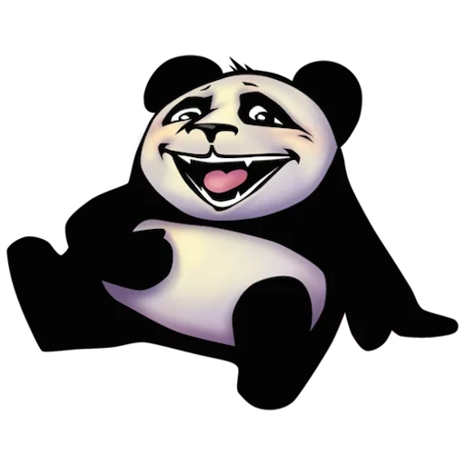 панда, панда ватсап, прикольные панда, смешные пандочек, крутые наклейки панды-няшки
