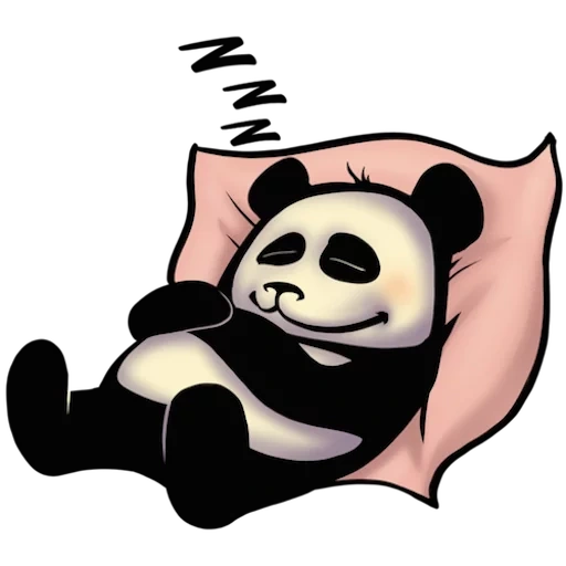 панда, прикольные панда, смешные пандочек, крутые наклейки панды-няшки