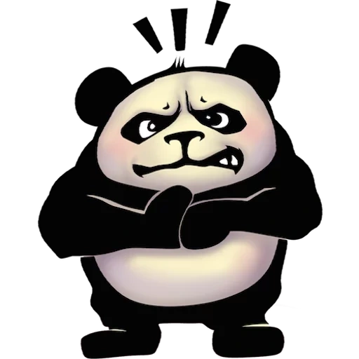panda, cool panda, funny pancakes