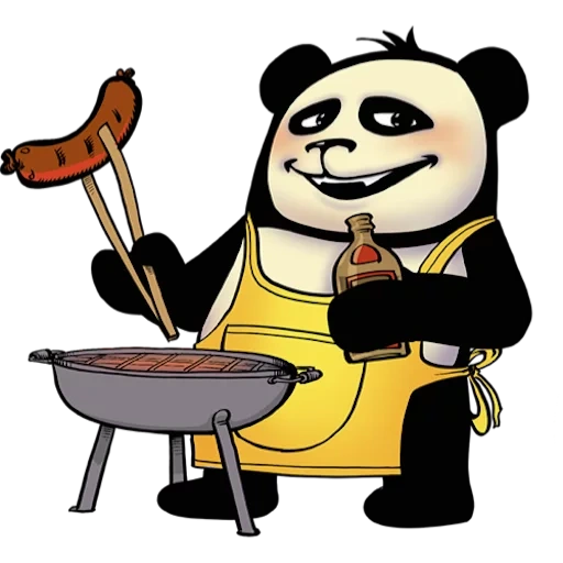 panda, panda cook, panda panda, drôle pandochki, panda cool