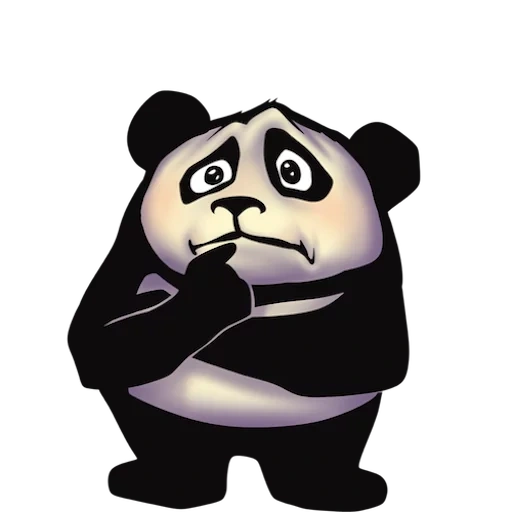 panda, cooler panda, lustige pfannkuchen
