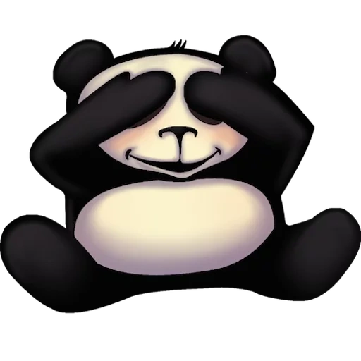 panda, panda cool, pandochk drôle, pandas panda escarpés