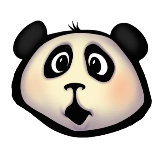 panda, panda de expressão, panda sorridente, panda legal