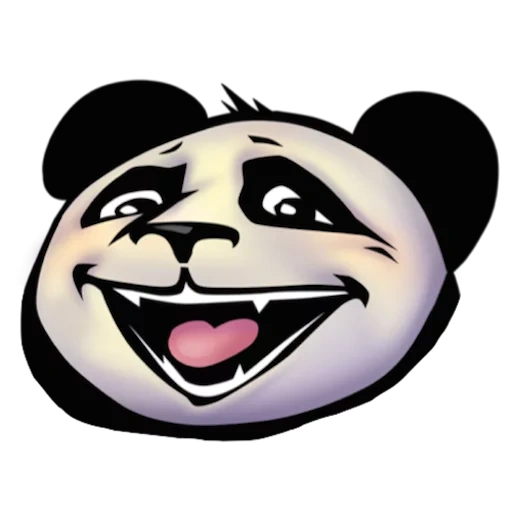 panda, rosto de panda, panda legal, pandochek engraçado