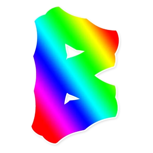 arco-íris, cartas de arco-íris, o alfabeto arco-íris, alfabeto arco-íris, alfabeto de arco-íris com um passado transparente