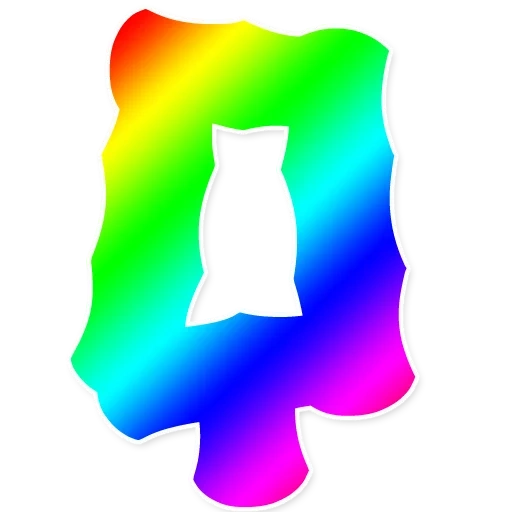 arco-íris, cartas de arco-íris, o alfabeto arco-íris, alfabeto arco-íris, alfabeto de arco-íris com um passado transparente
