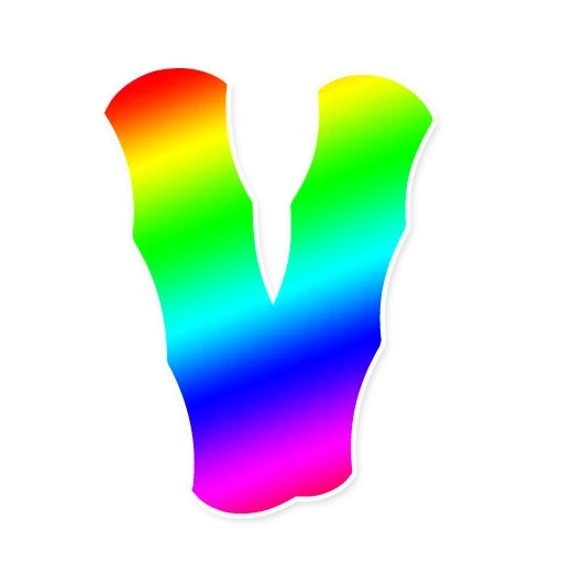 arcobaleno, lettere arcobaleno, striscia arcobaleno, l'alfabeto dell'arcobaleno arcobaleno, sfondo trasparente dell'alfabeto arcobaleno