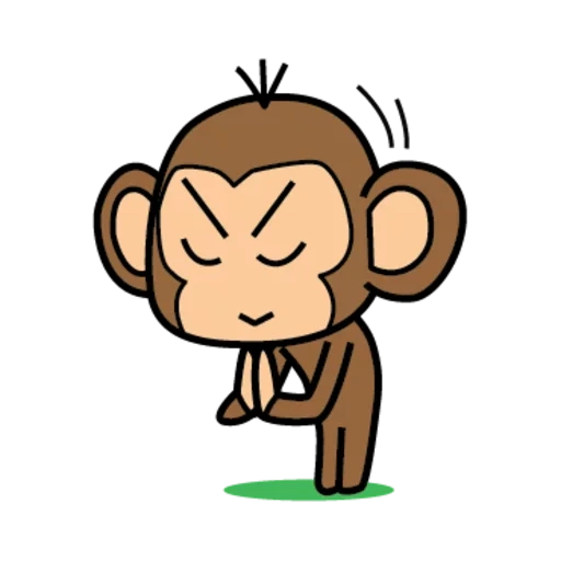 a monkey, monkey coffee, monkey drawing, monkey cartoon, cartoon monkey