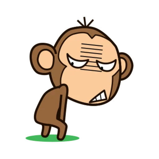 персонаж, обезьяна, обезьяна кофе, обезьяна мультяшная, мультяшная обезьянка