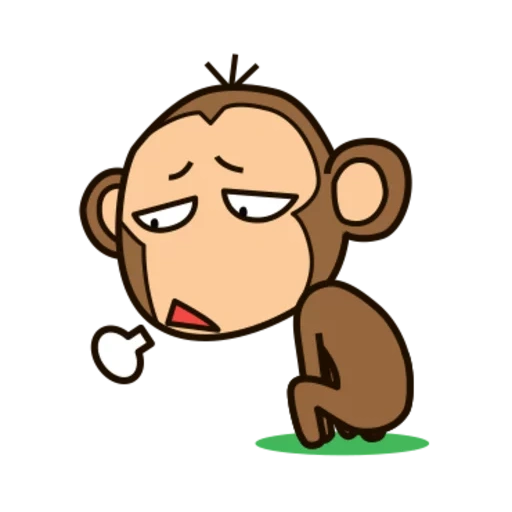 un mono, monos, dibujo de mono, dibujo de mono